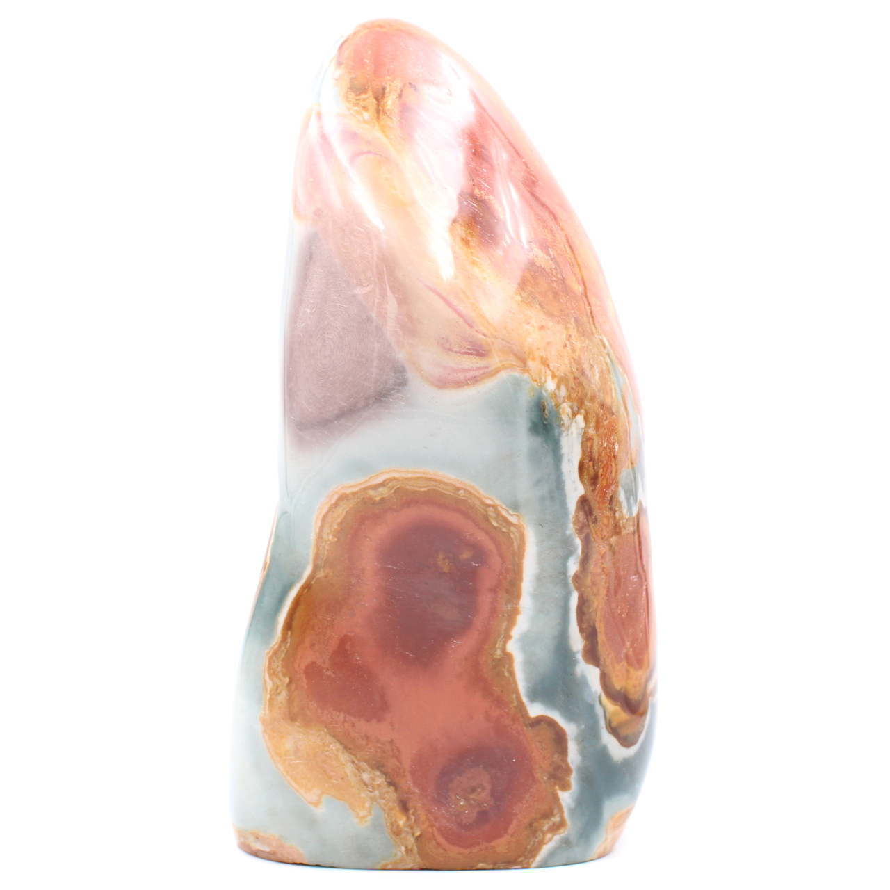 Decorative stone in printed jasper, 3.5 kilo