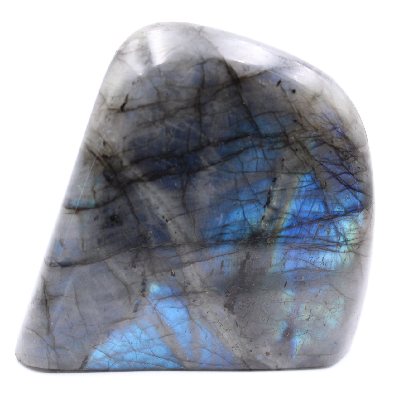 Free-form to pose in labradorite