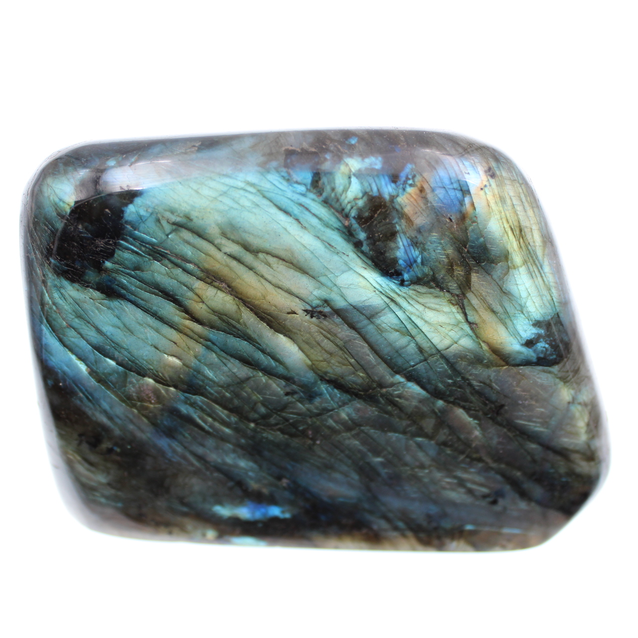 Labradorite block shape to pose for ornament