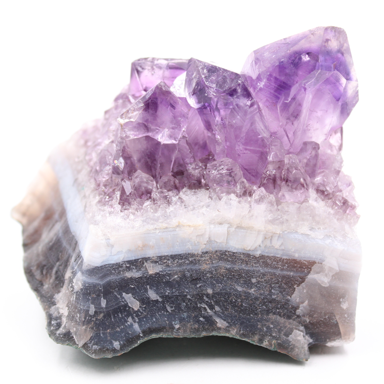 Amethyst crystals
