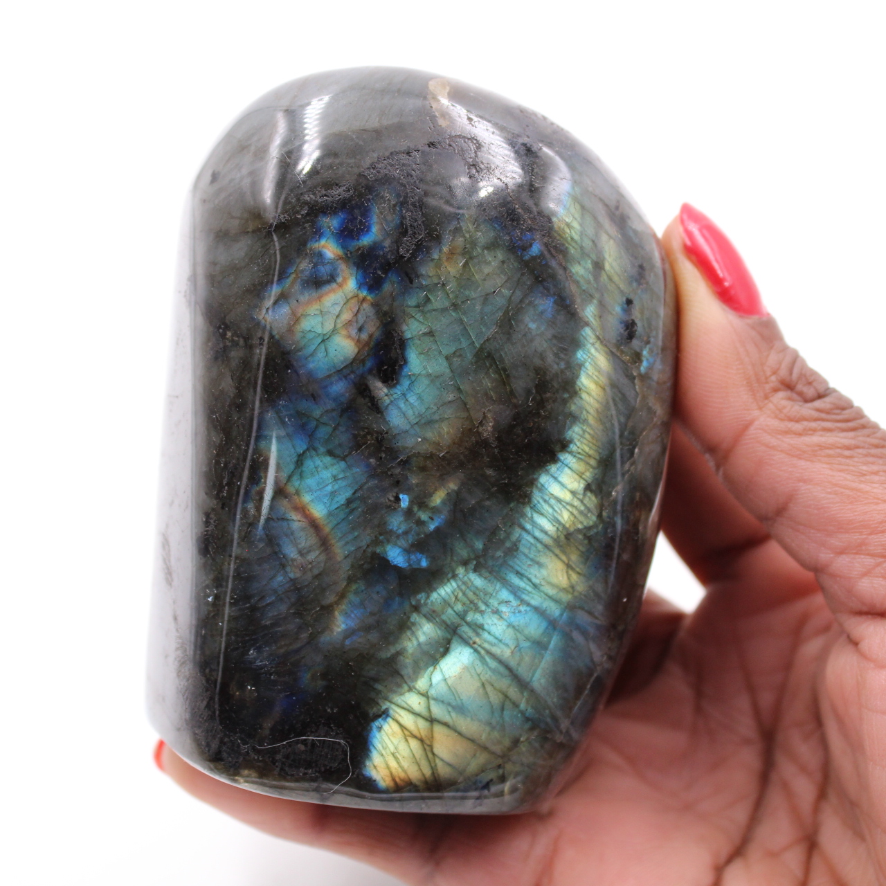 Labradorite block