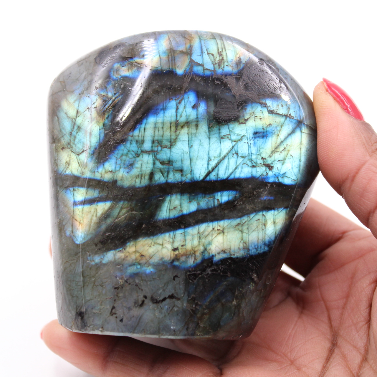 Polished labradorite for collection