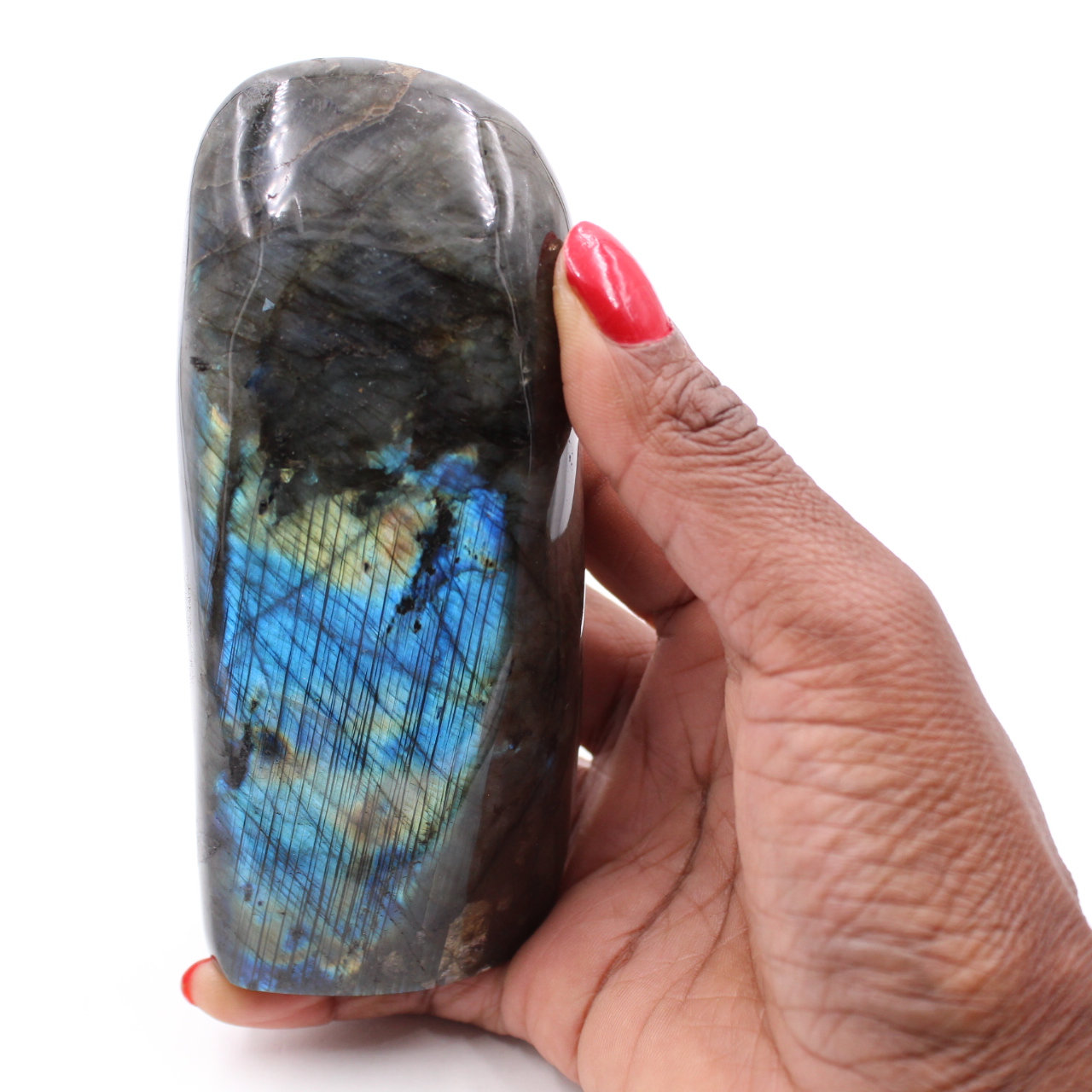 Labradorite block