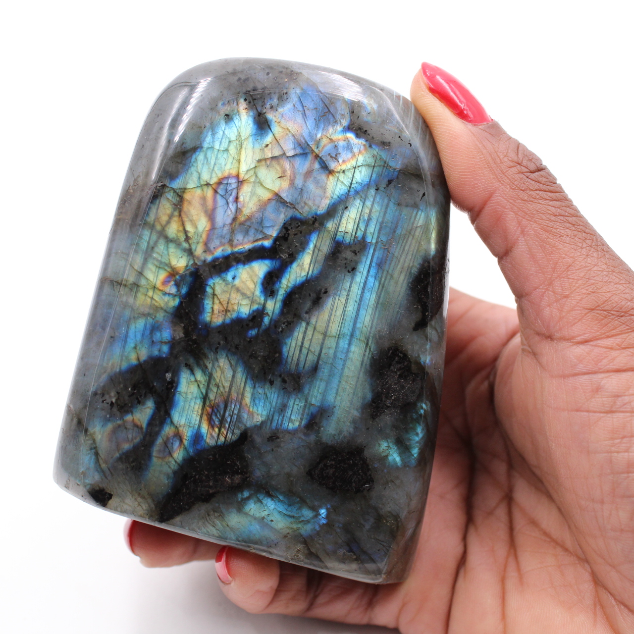 Labradorite ornamental stone