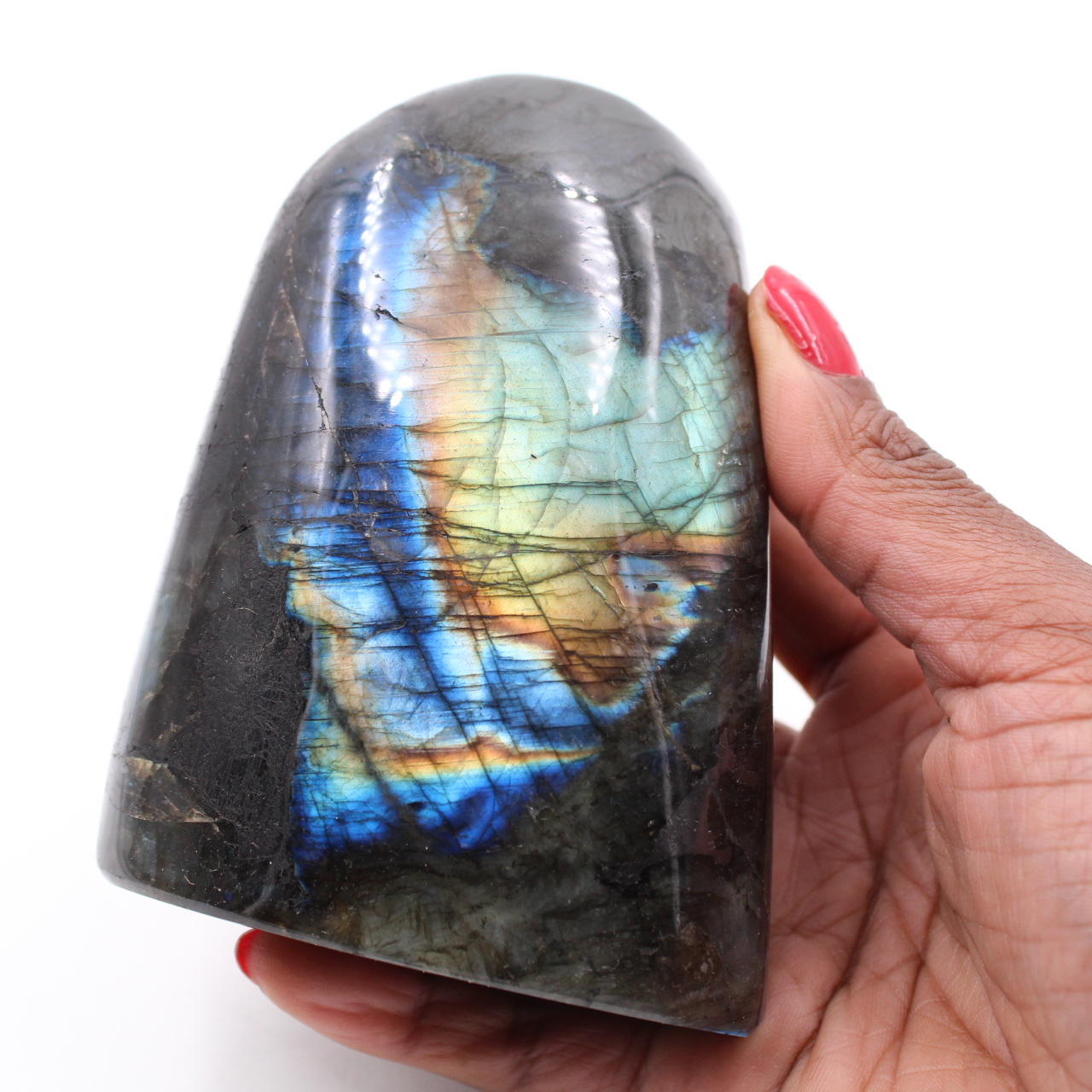 Labradorite laying stone
