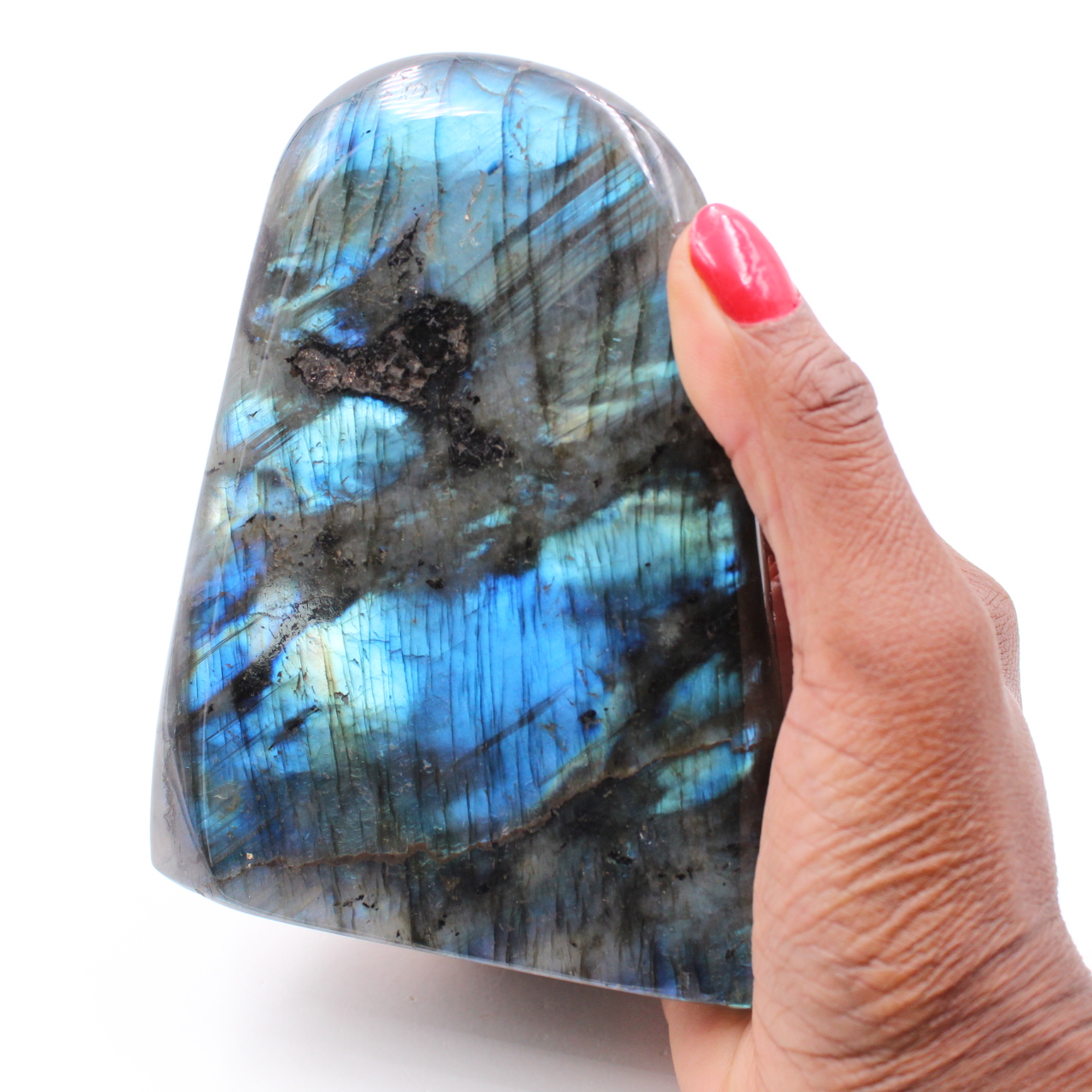 Labradorite block
