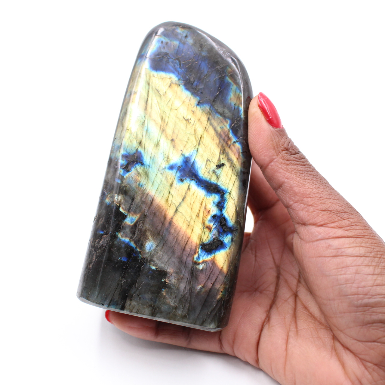 Labradorite polished stone
