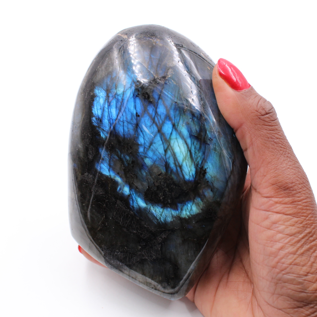 Labradorite block