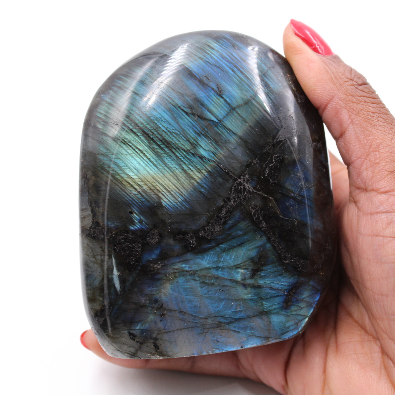 Polished labradorite for collection