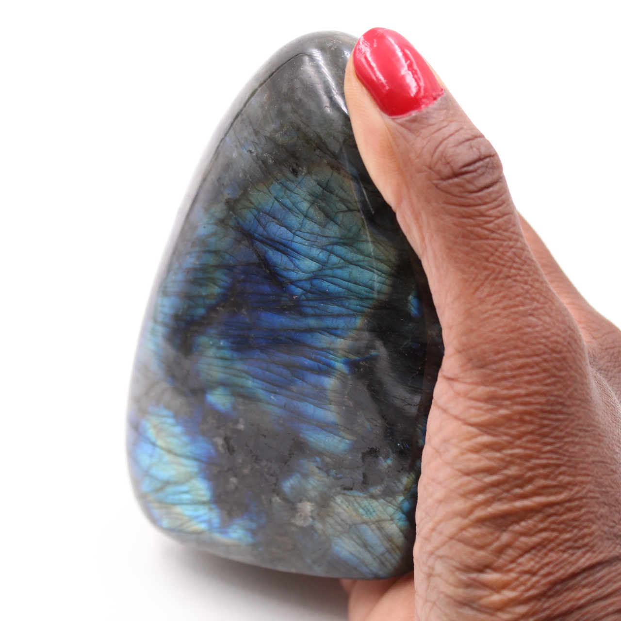 Polished form of Labradorite