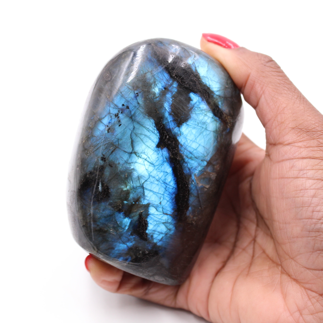 Labradorite block