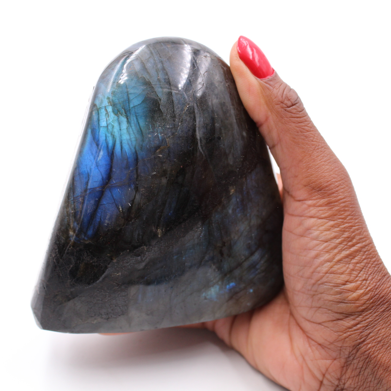 Labradorite laying stone