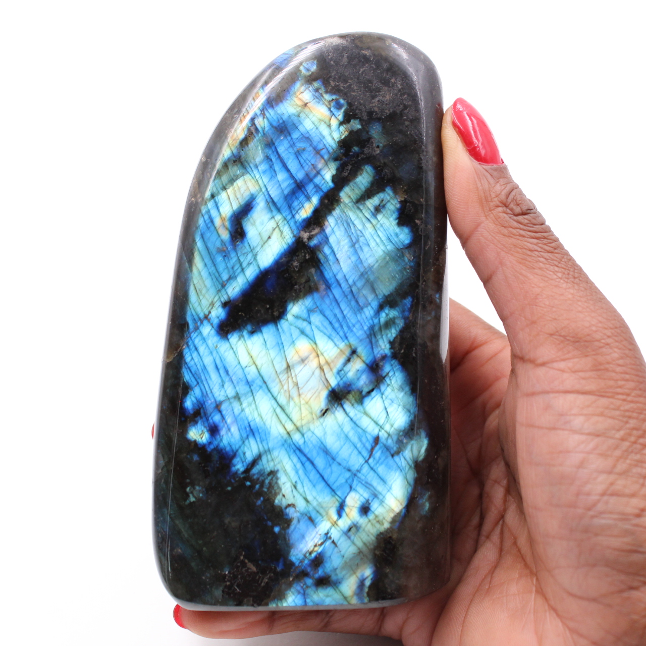 Labradorite block