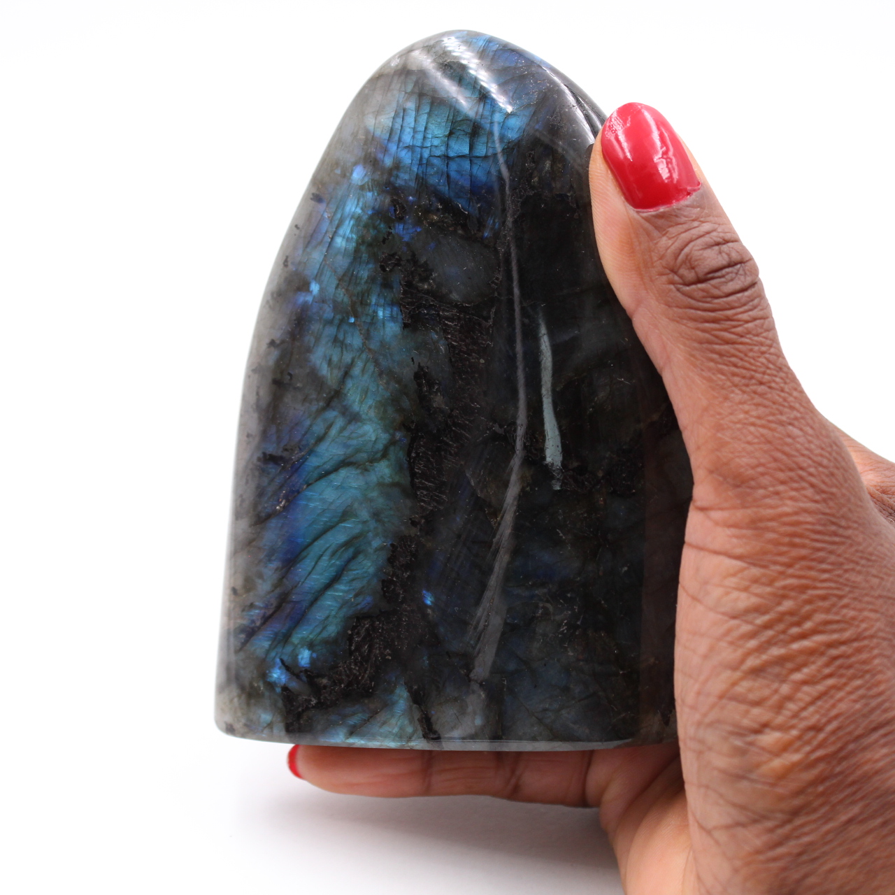 Labradorite block