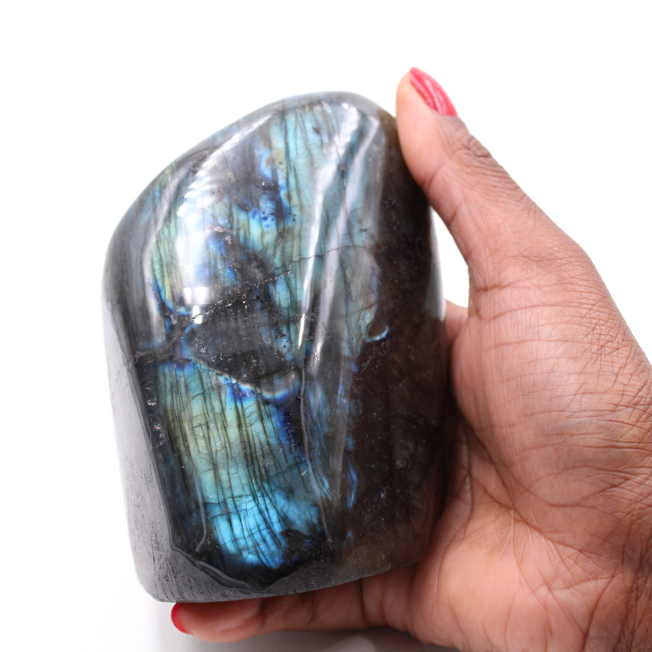 Labradorite polished stone