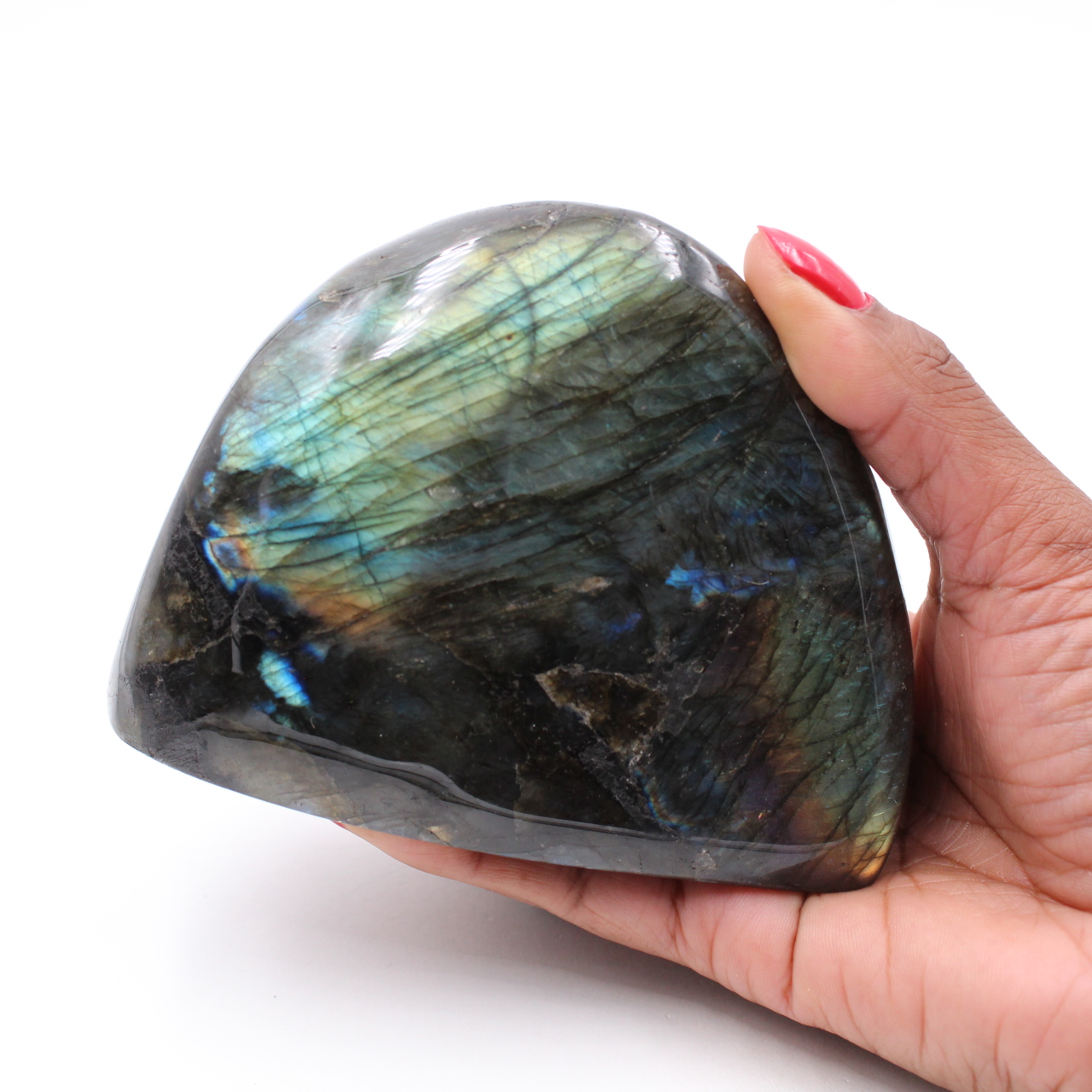 Labradorite ornamental stone