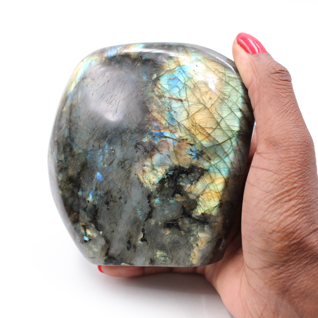 Labradorite ornamental stone