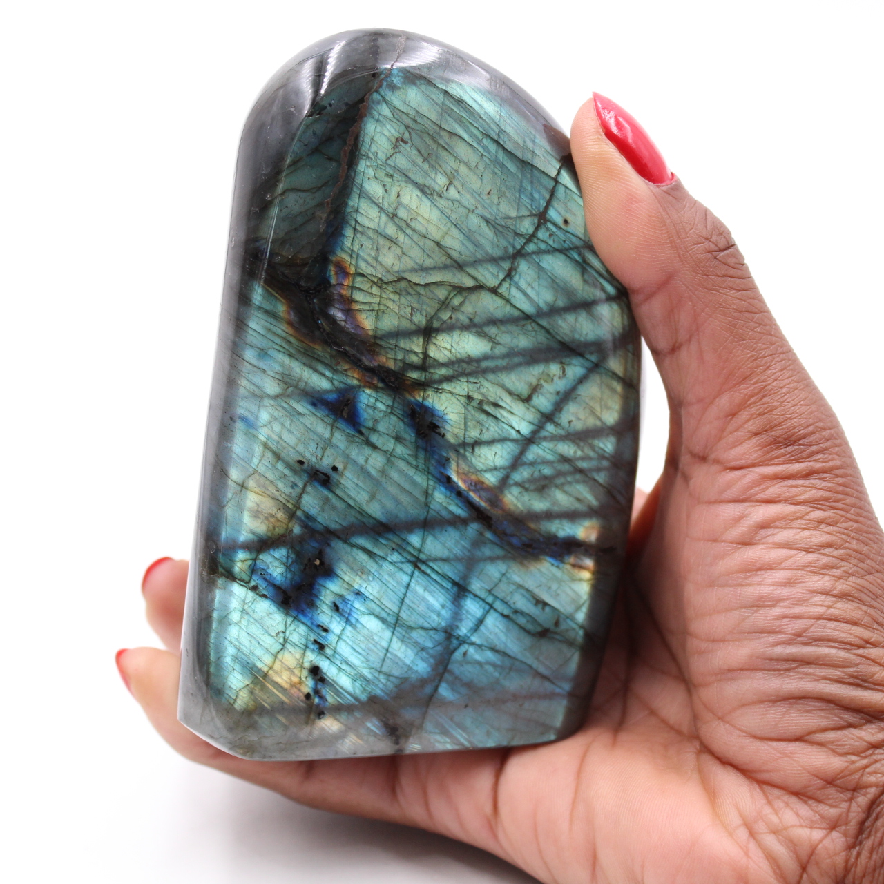 Labradorite polished stone