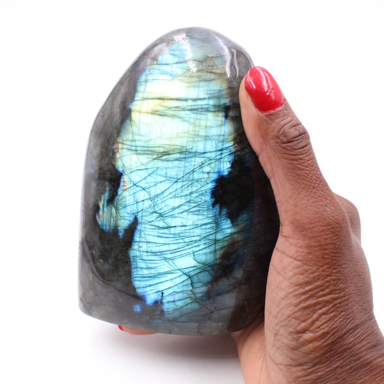 Labradorite polished stone