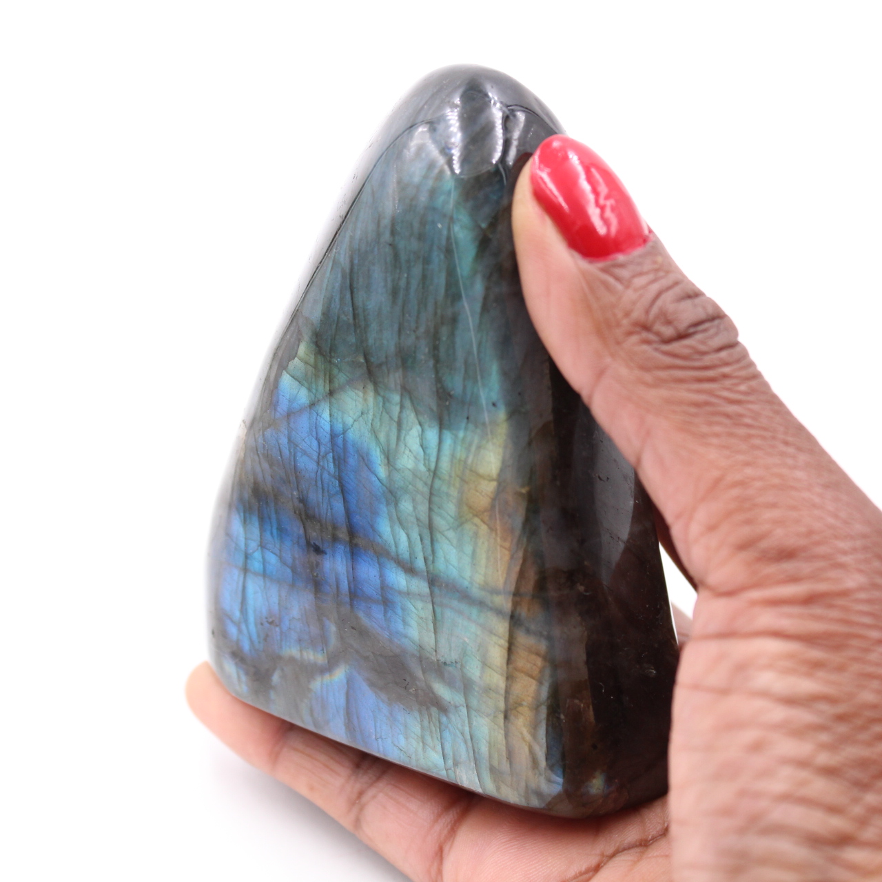 Polished labradorite for decoration