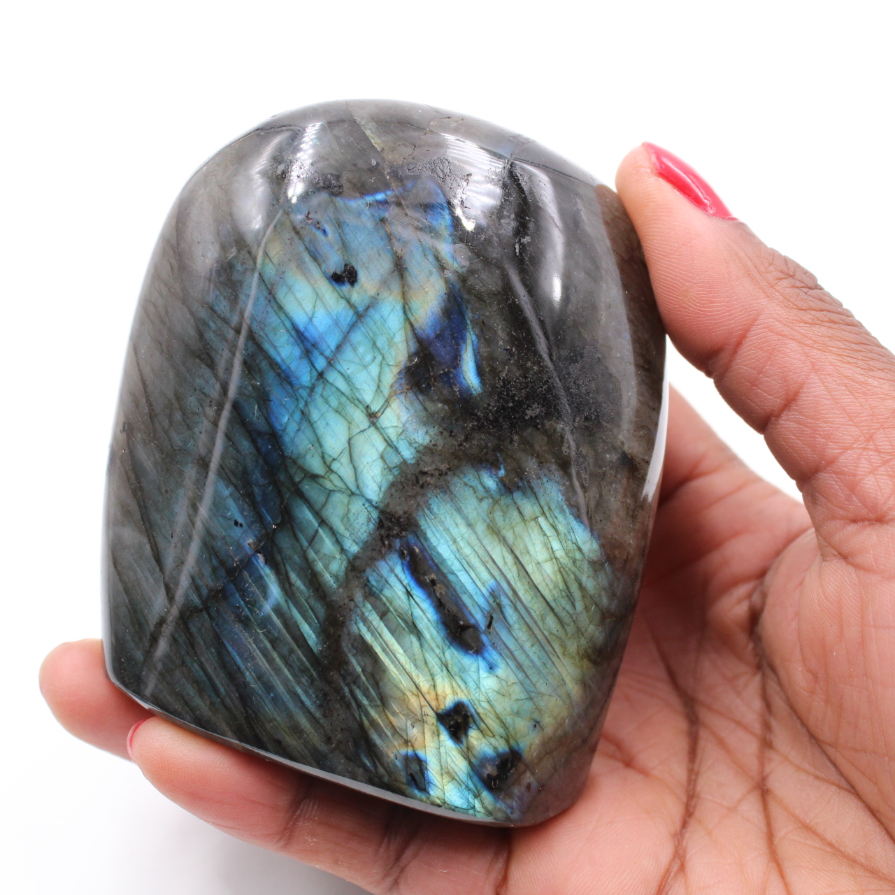 Labradorite block