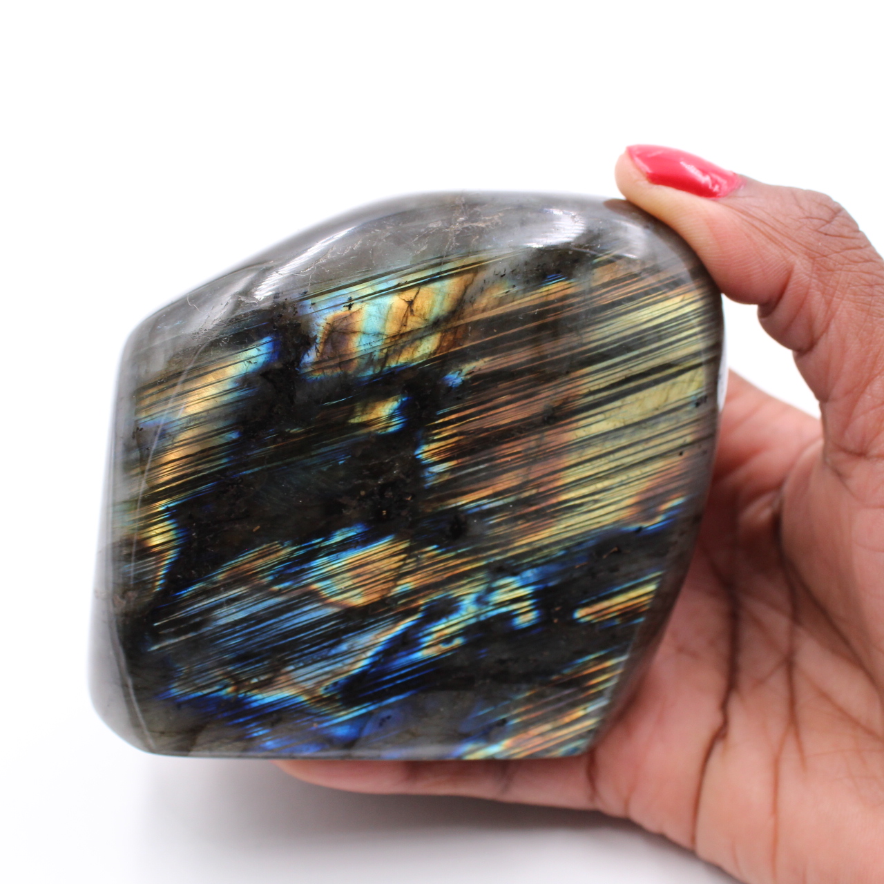 Polished labradorite for collection