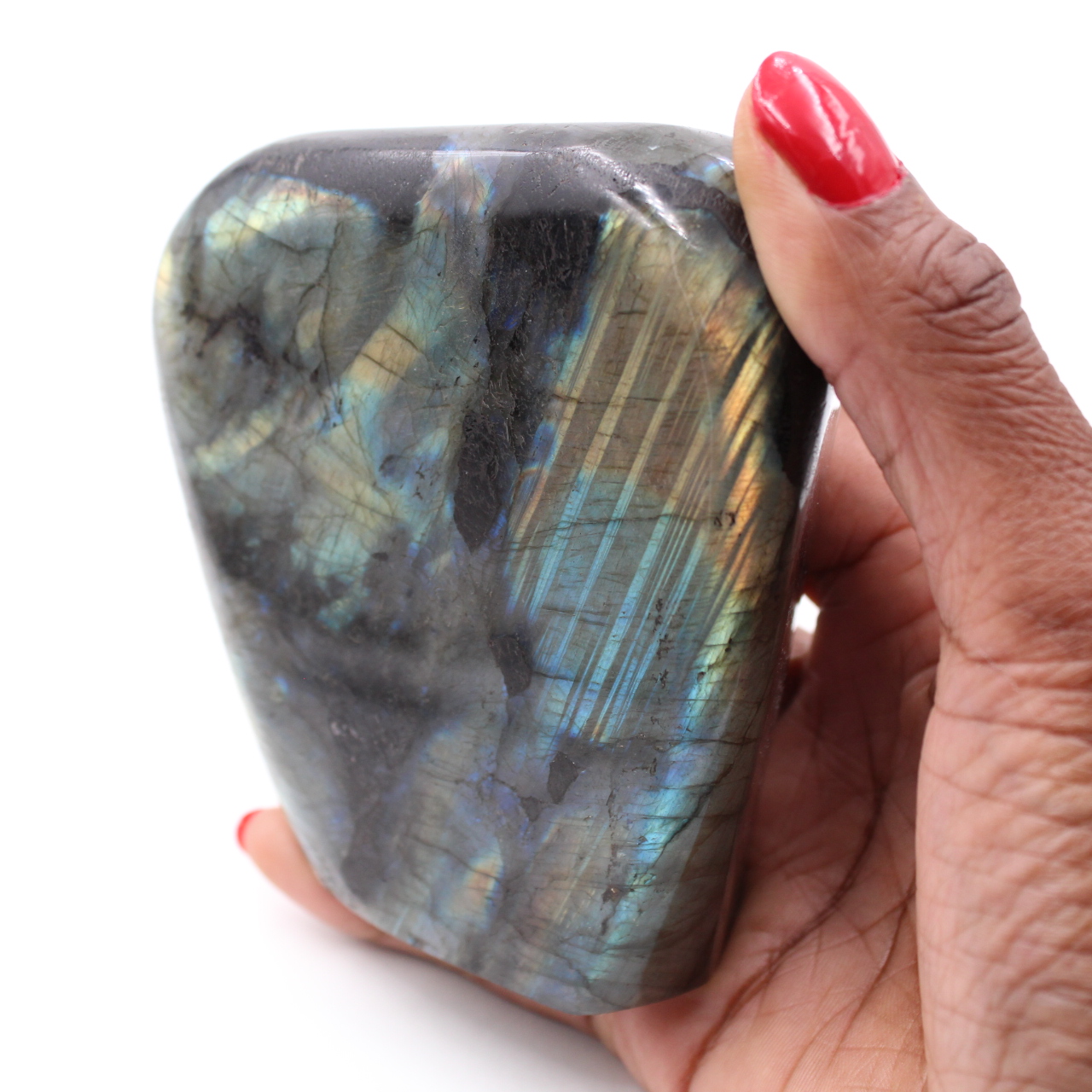 Labradorite ornamental stone