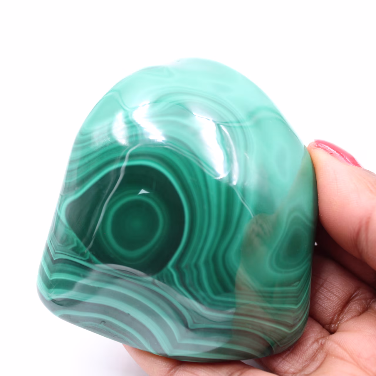 Polished Malachite Stone