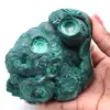 Semi-polished malachite block - 0