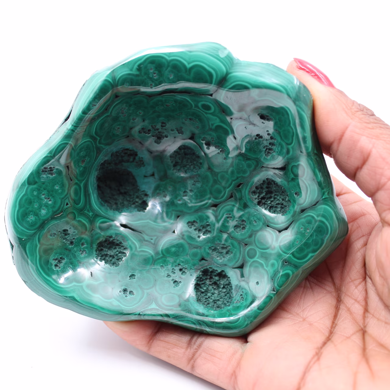 Malachite for decoration