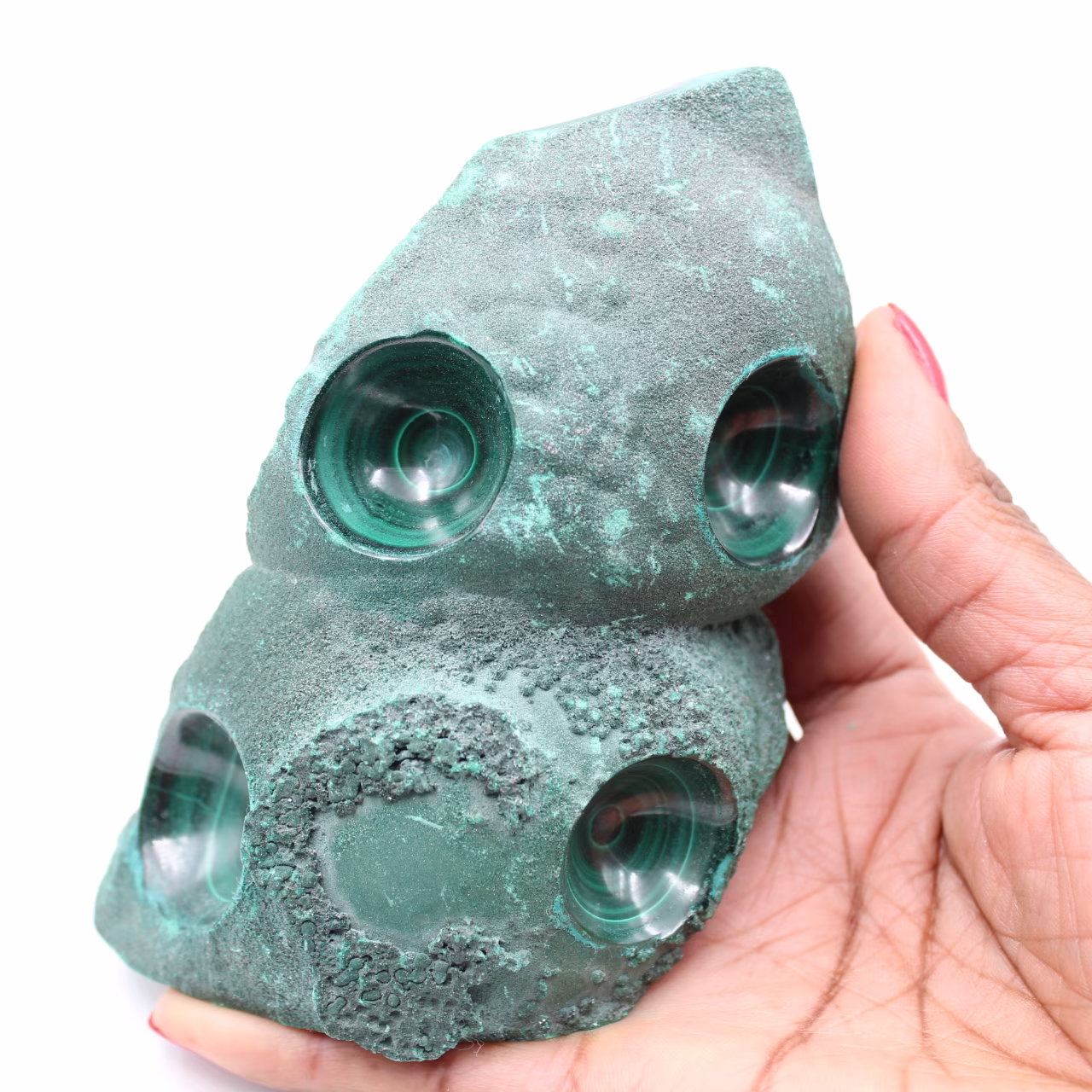 Natural malachite