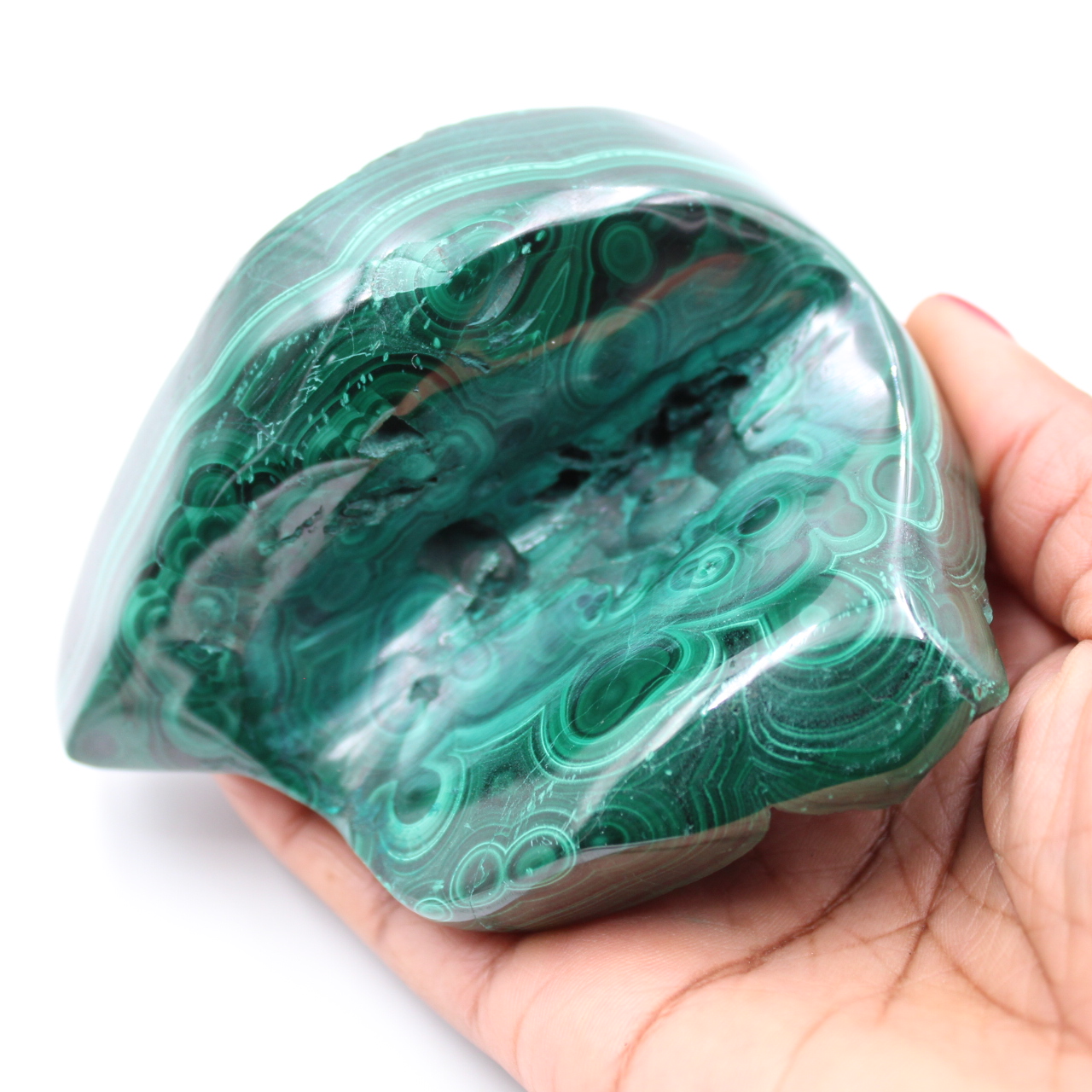 Malachite stone