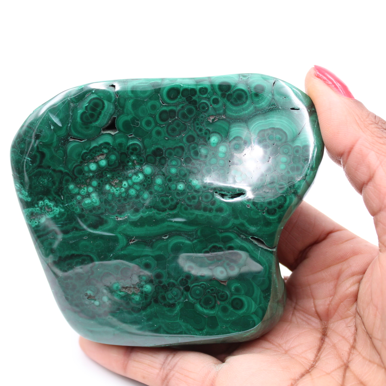 Natural malachite