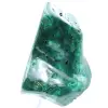 Semi-polished malachite block - 0
