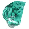 Malachite semi-polished stone - 0