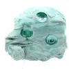 Free form in malachite - 0
