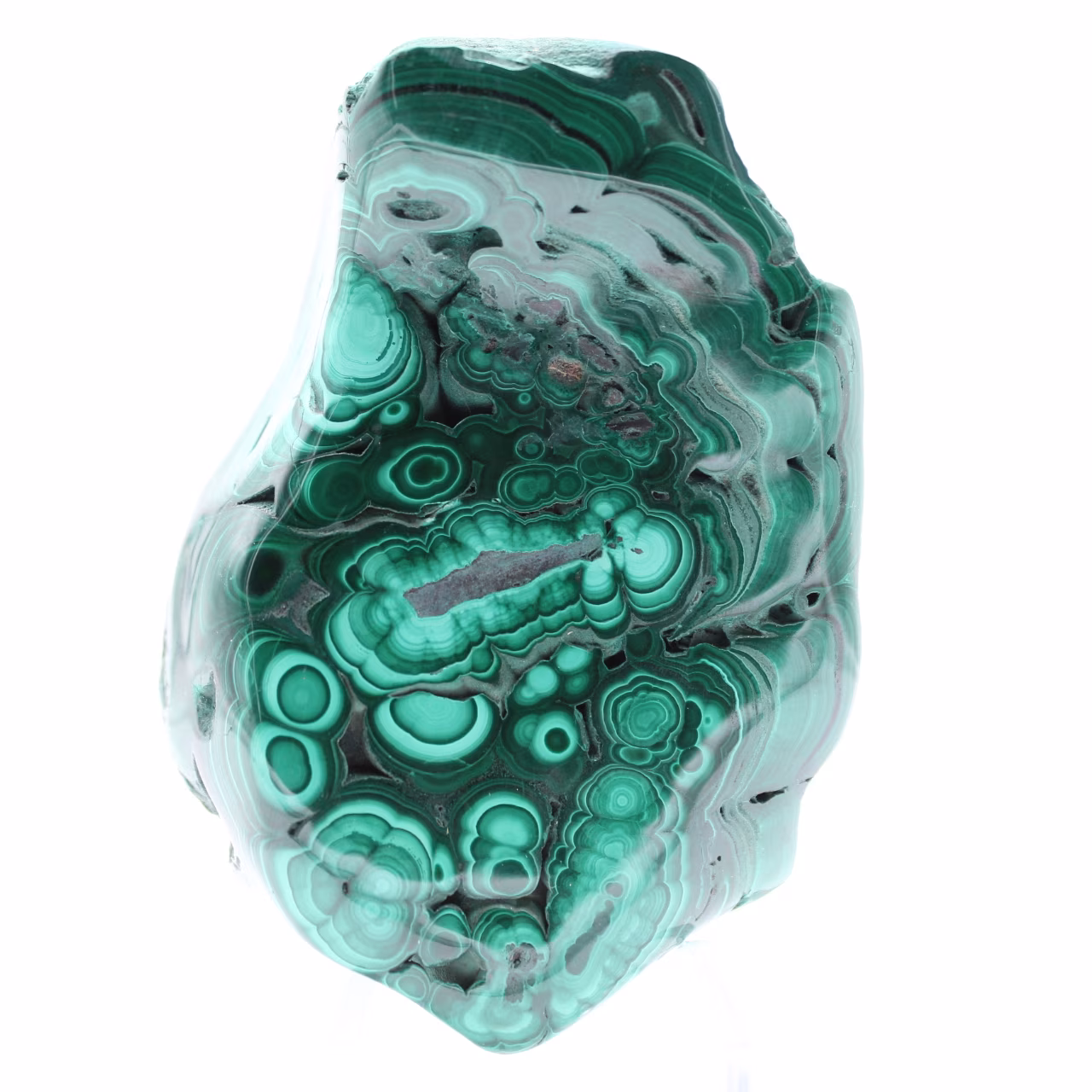 Malachite ornamental stone