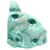 Semi-polished malachite - 0