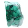Free form in malachite - 0