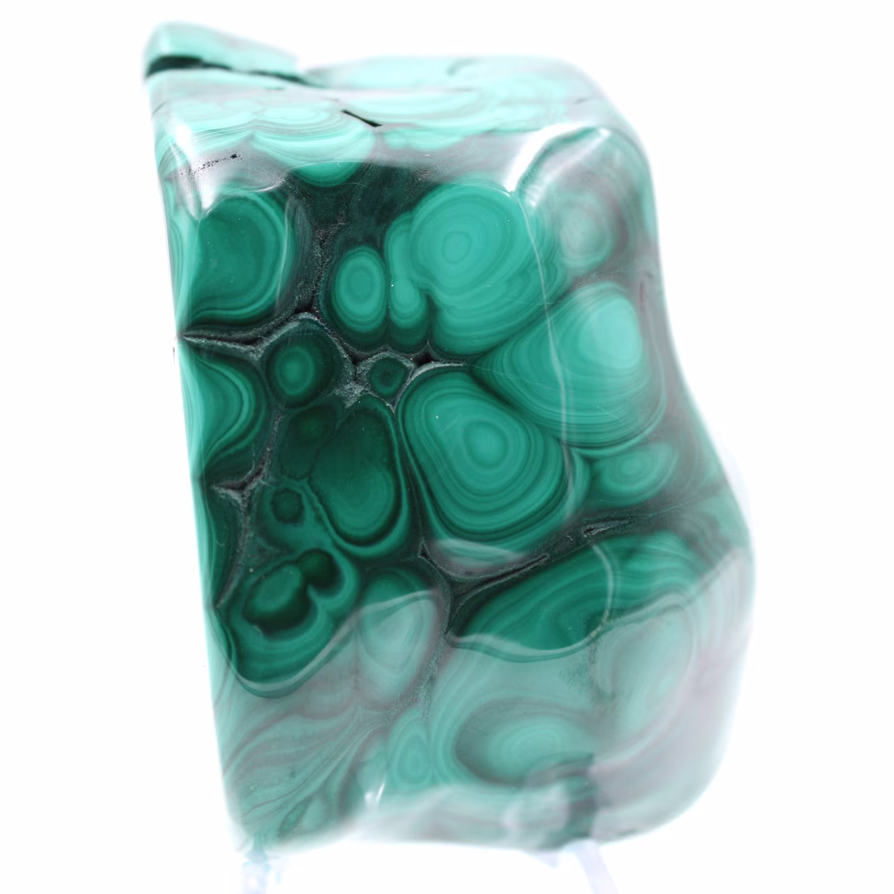Free form in malachite