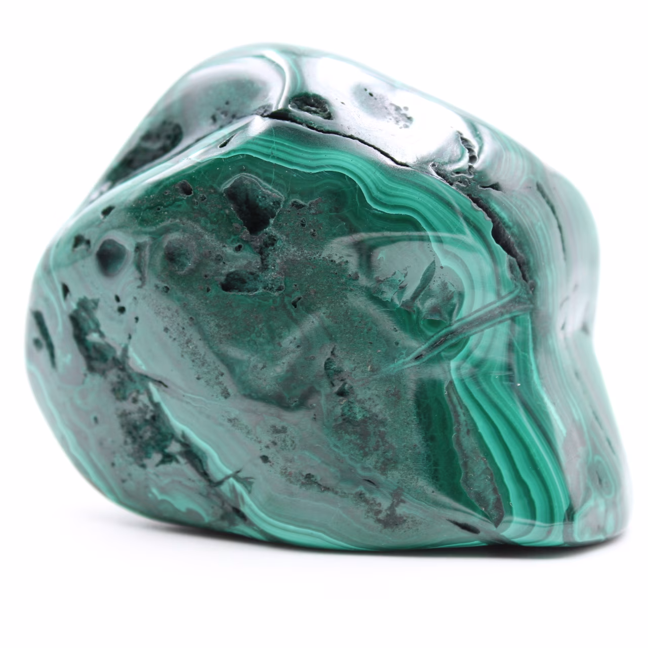 Natural malachite