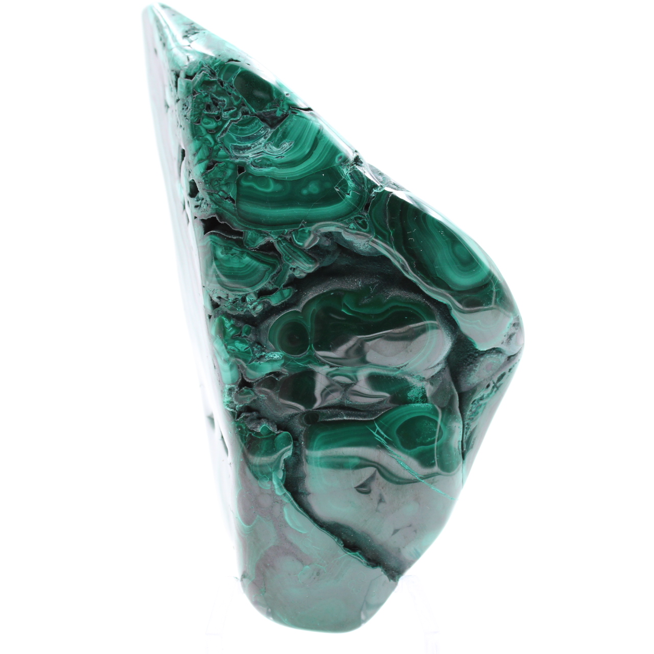 Free form in malachite