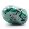 Polished malachite - 0