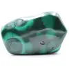 Polished natural malachite - 0