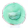 Slice of green agate - 0