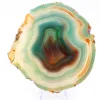 Slice of green agate - 0
