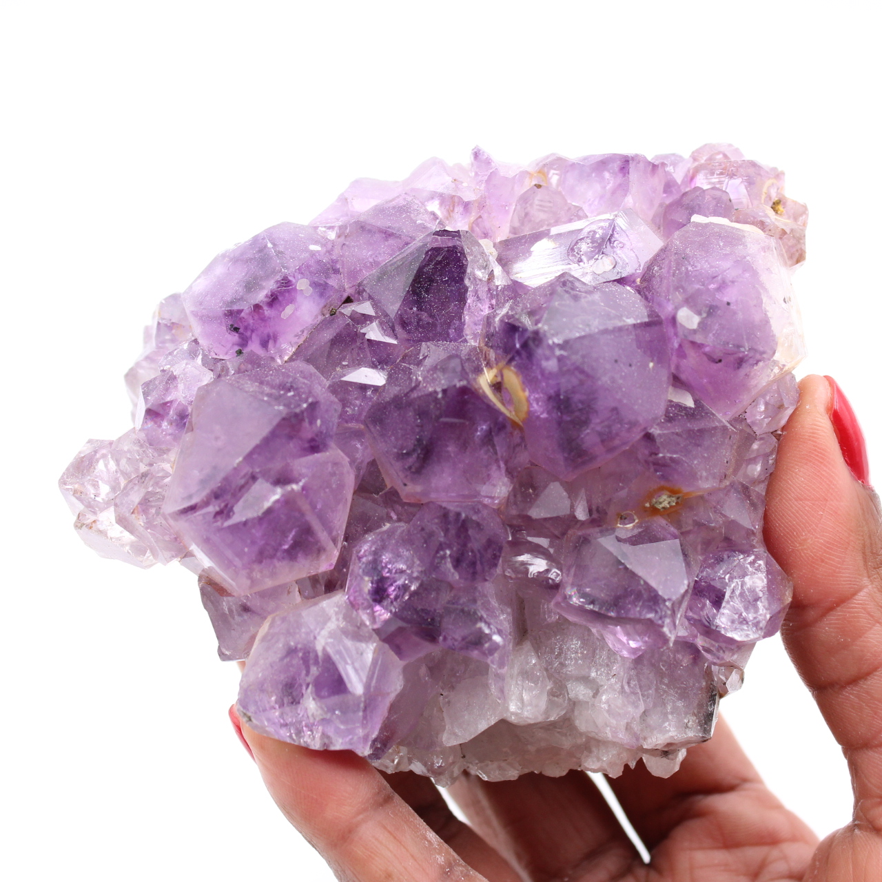 Amethyst crystals