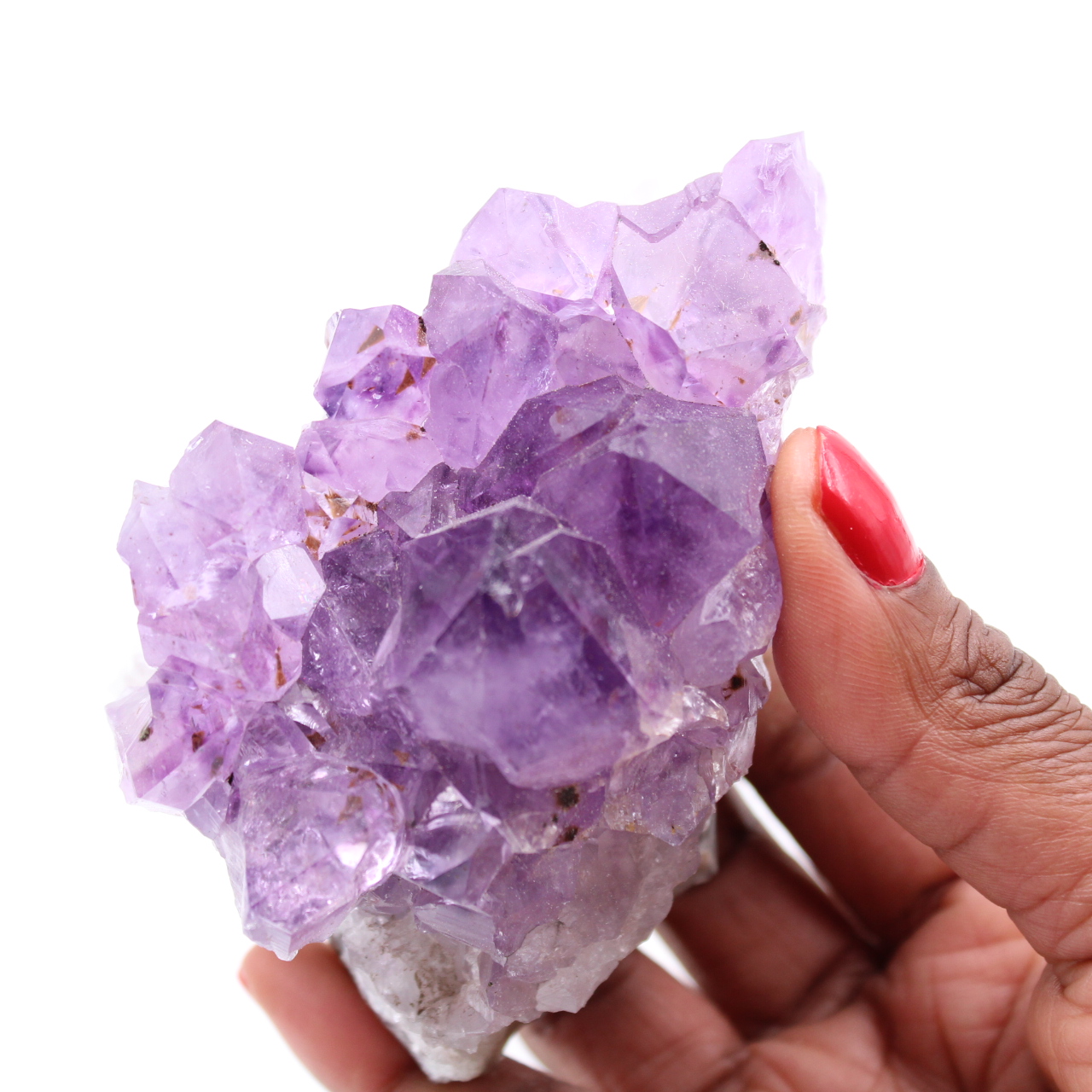 Amethyst crystals