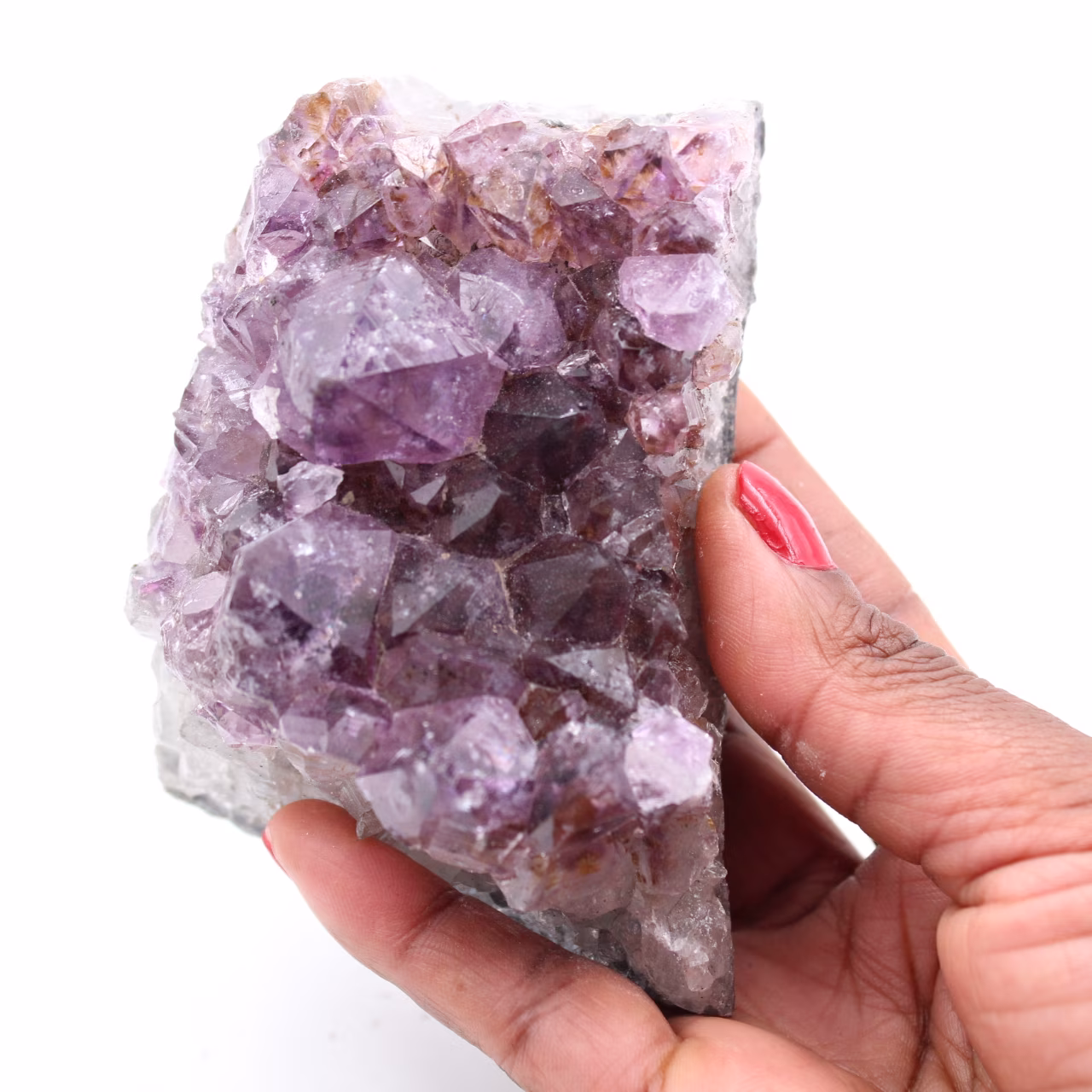 Amethyst crystals