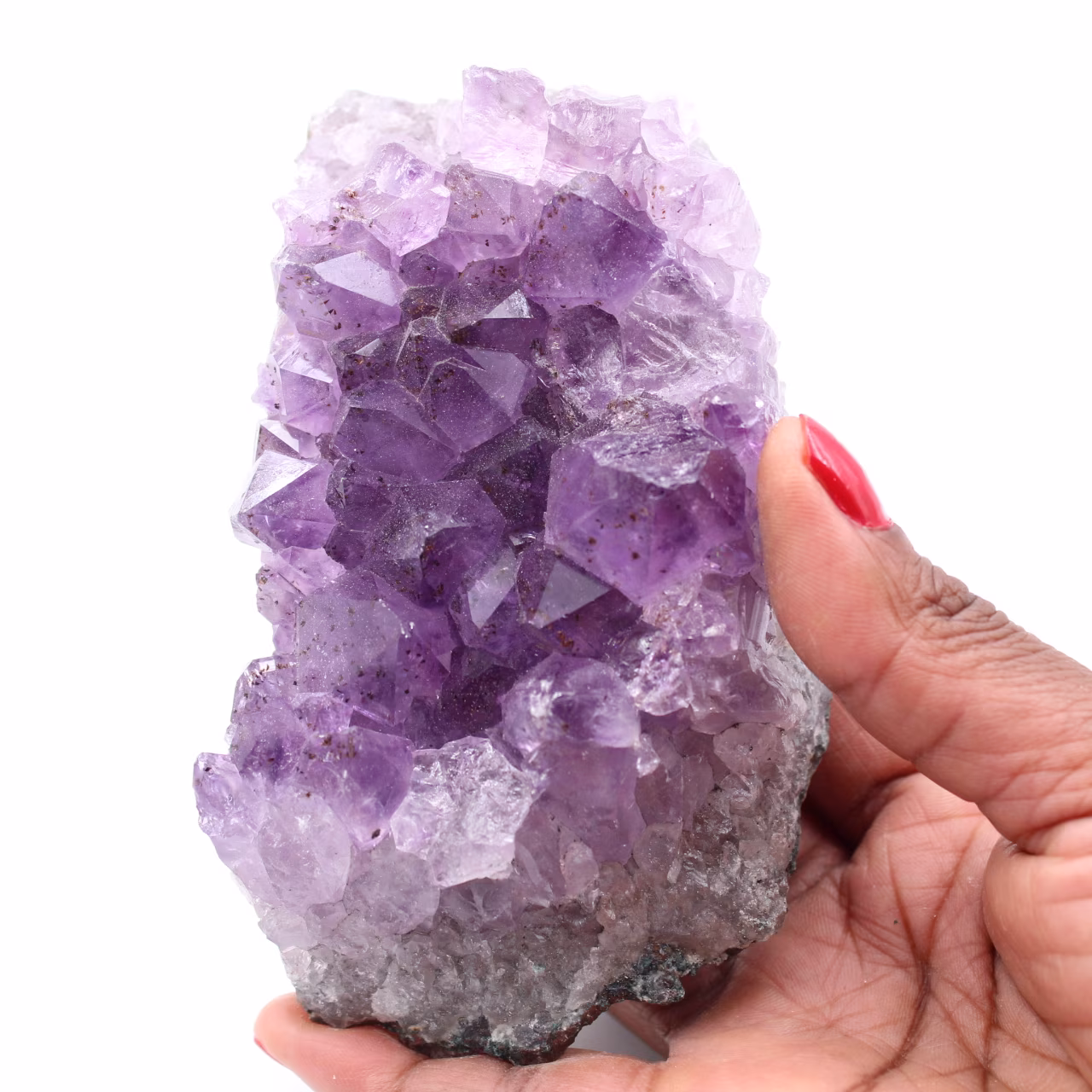 Amethyst crystals